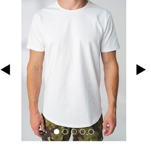 Vitality Mens White Tee
